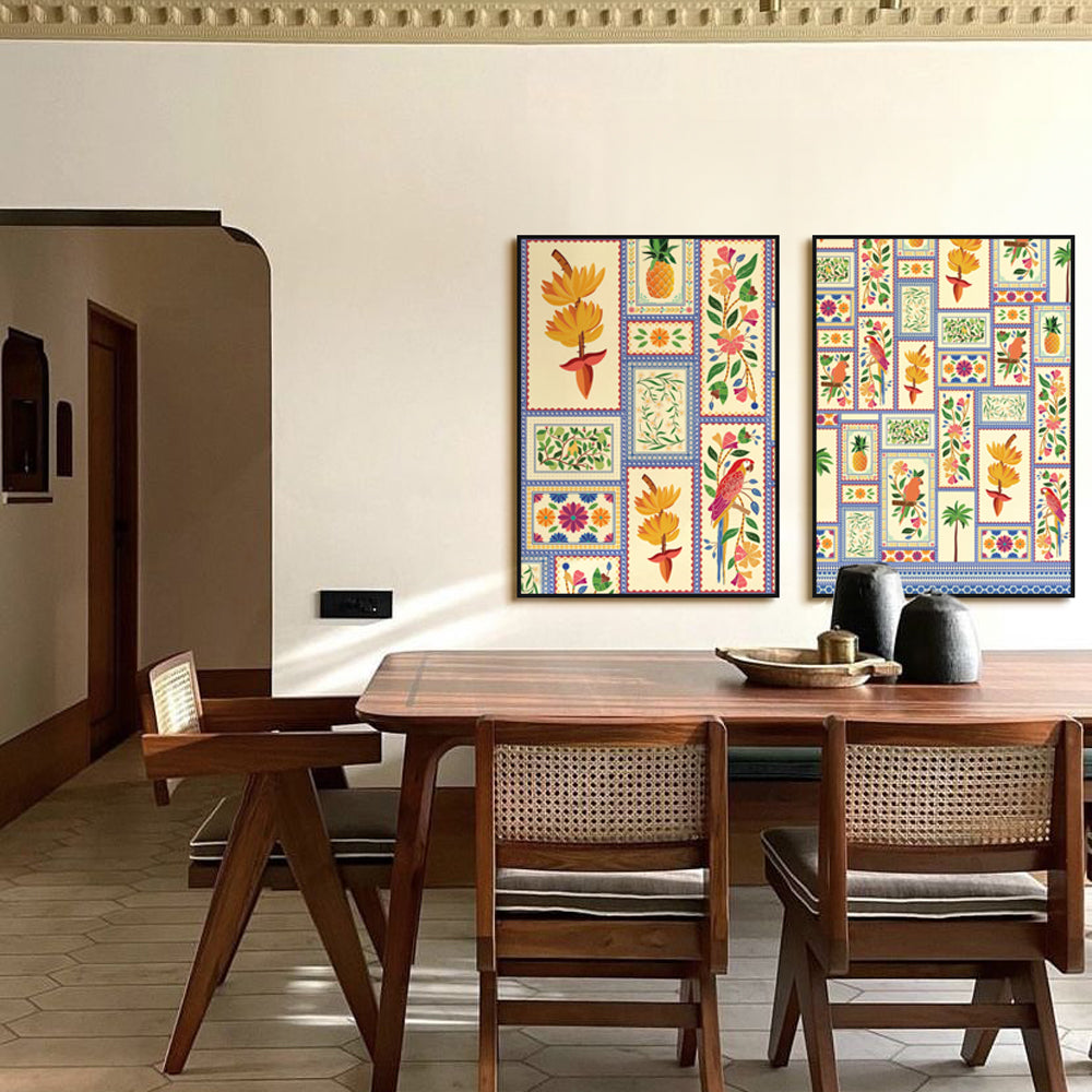 Colours on your wall - Set of 2