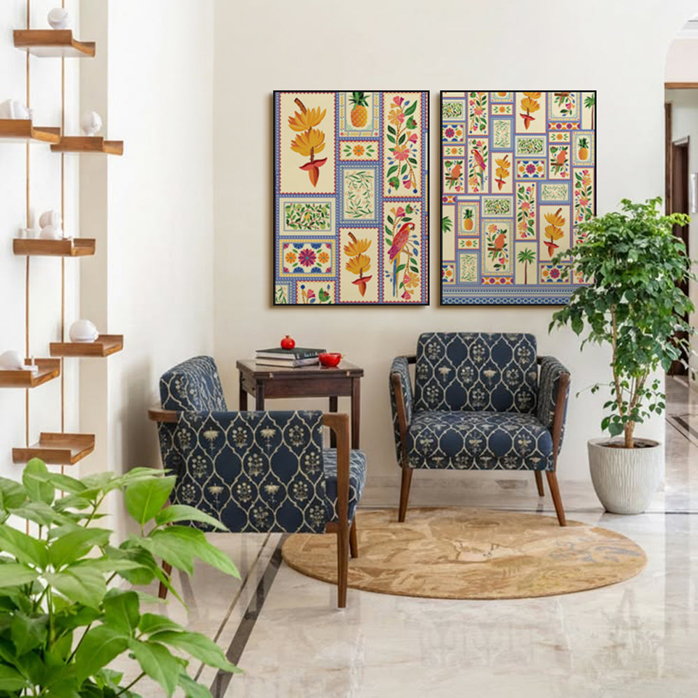 Colours on your wall - Set of 2