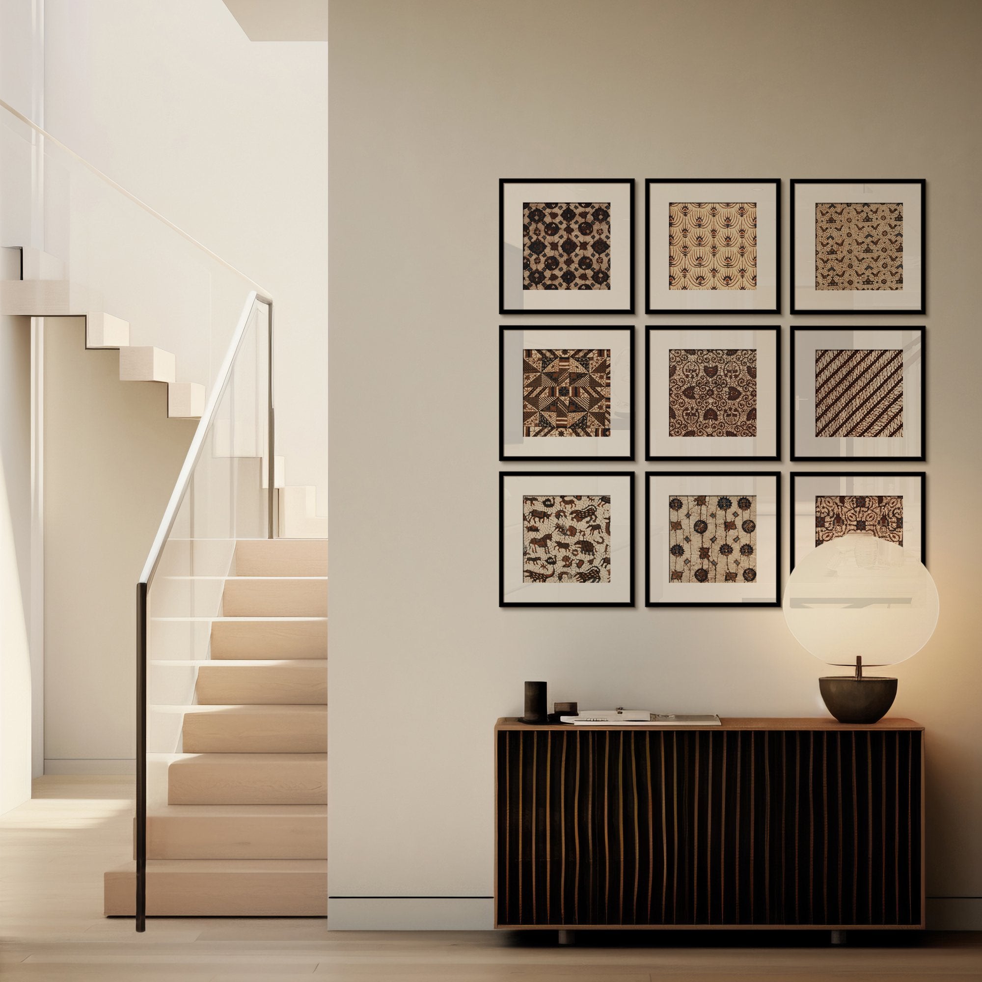 Earthbound Patterns - Set of 9