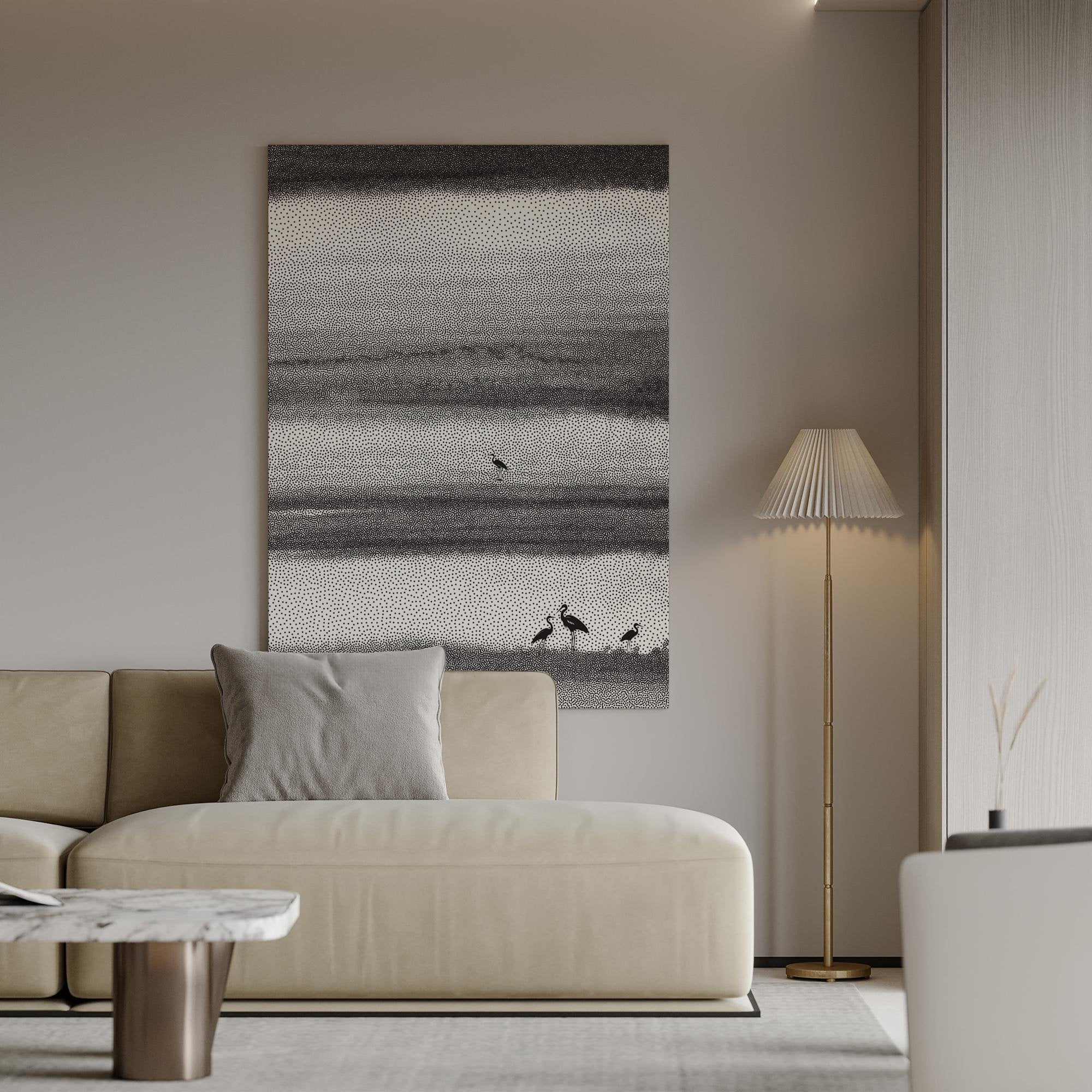 Ethereal Drift Canvas Painting