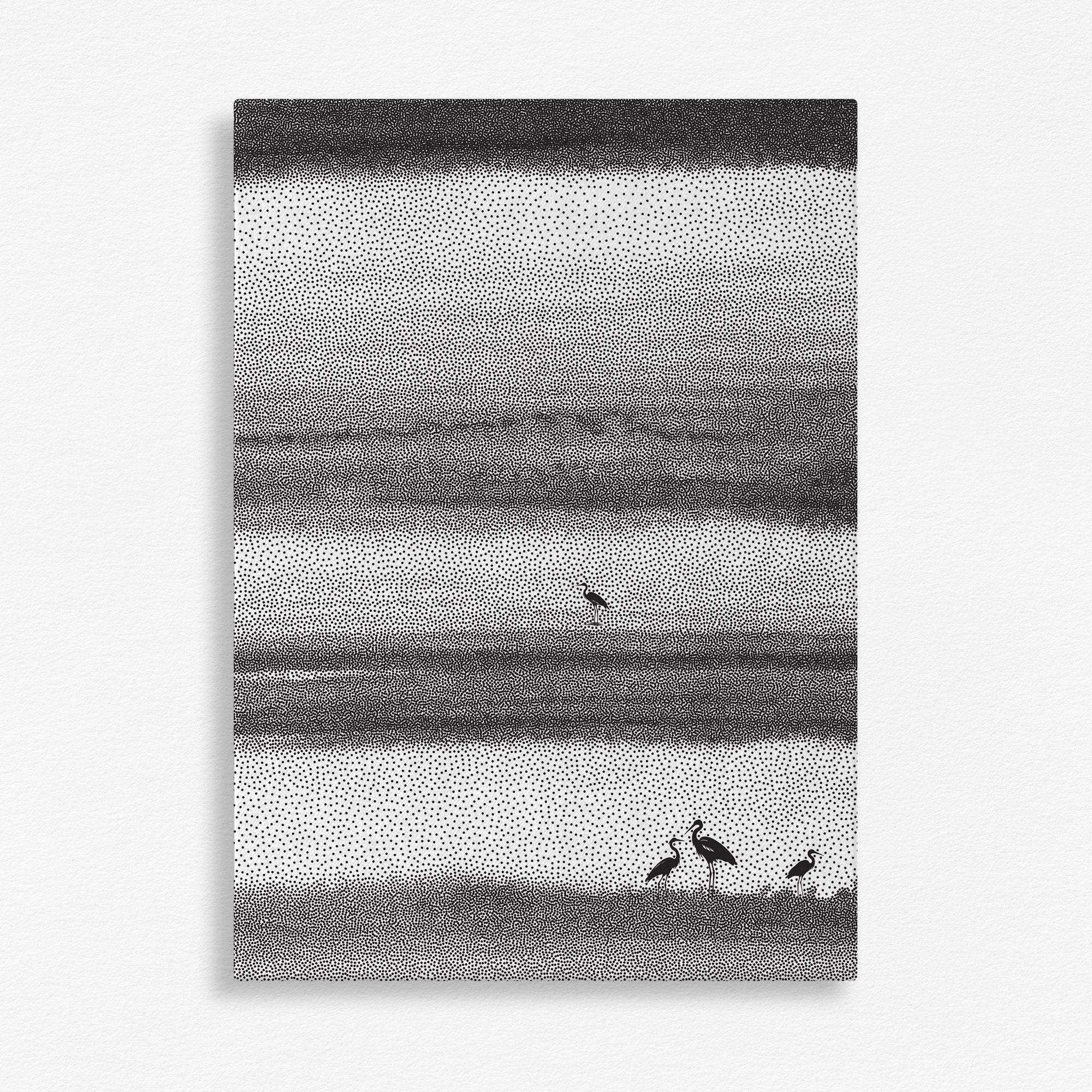 Ethereal Drift Canvas Painting