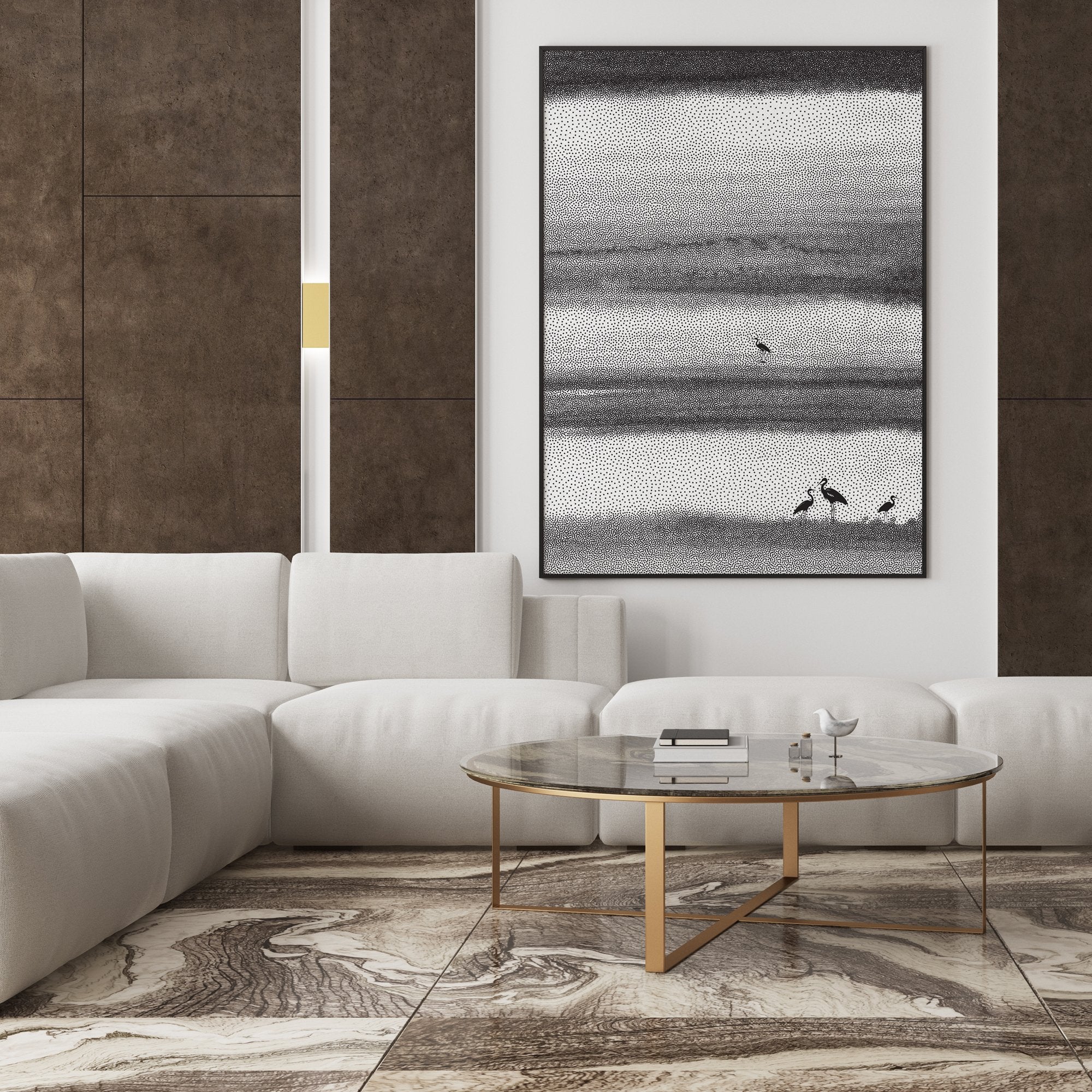 Ethereal Drift Canvas Painting