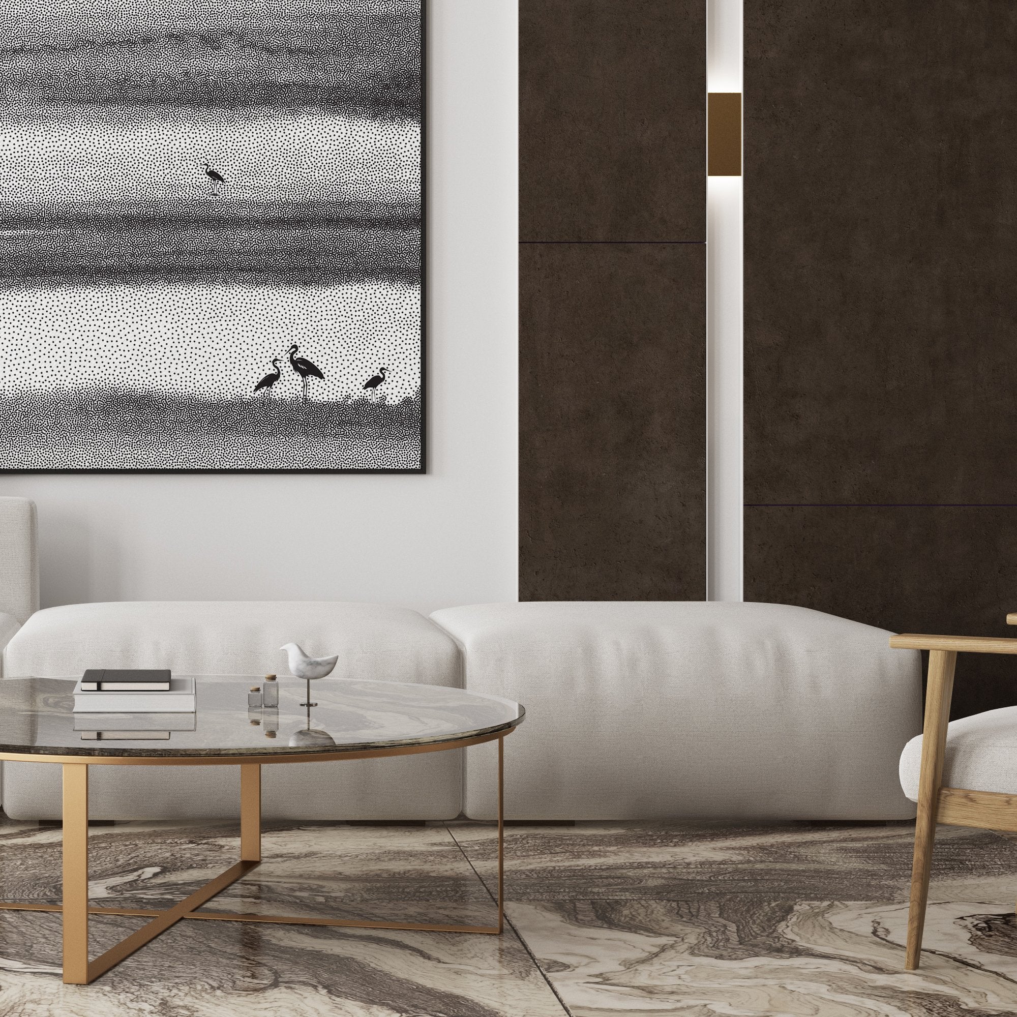 Ethereal Drift Canvas Painting