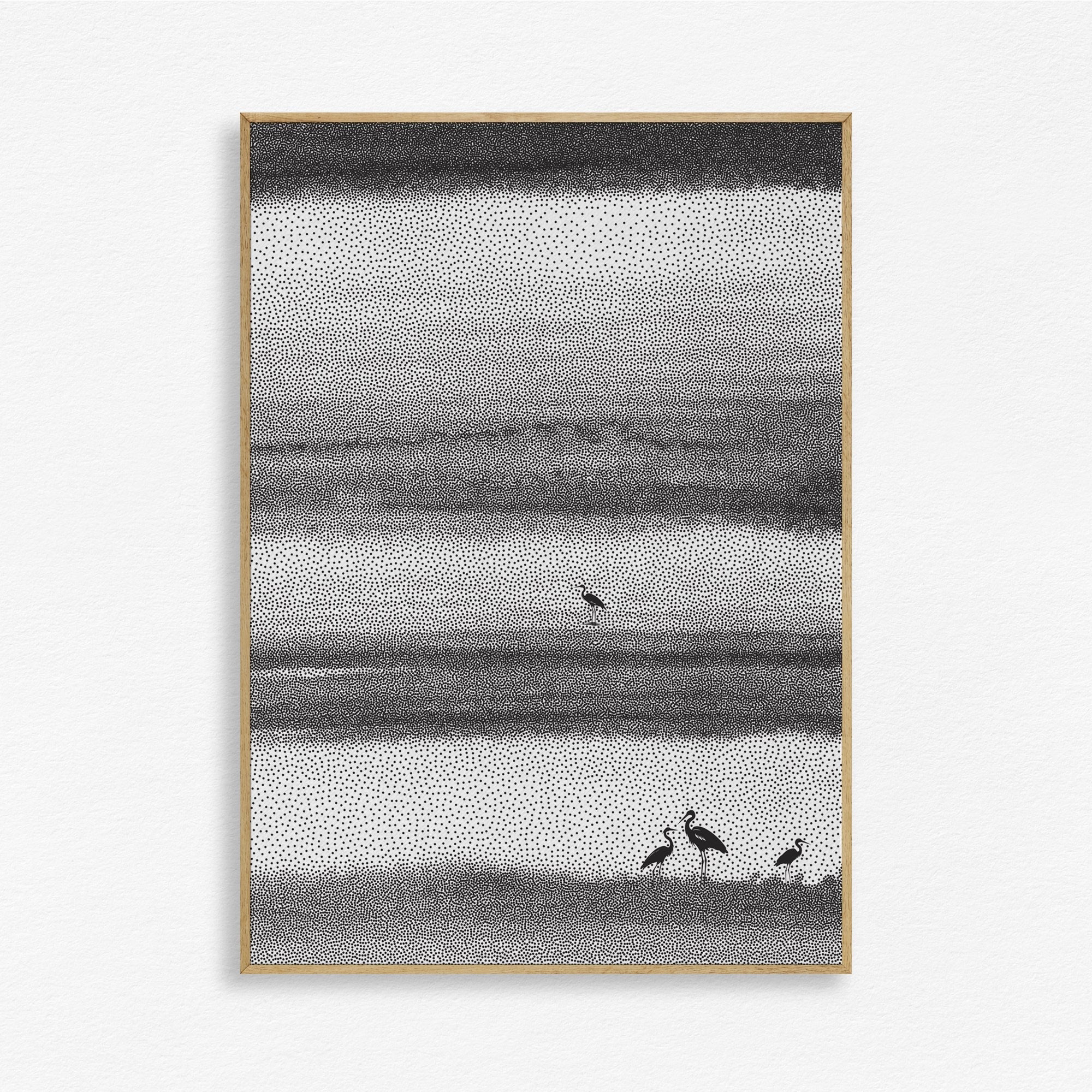 Ethereal Drift Canvas Painting