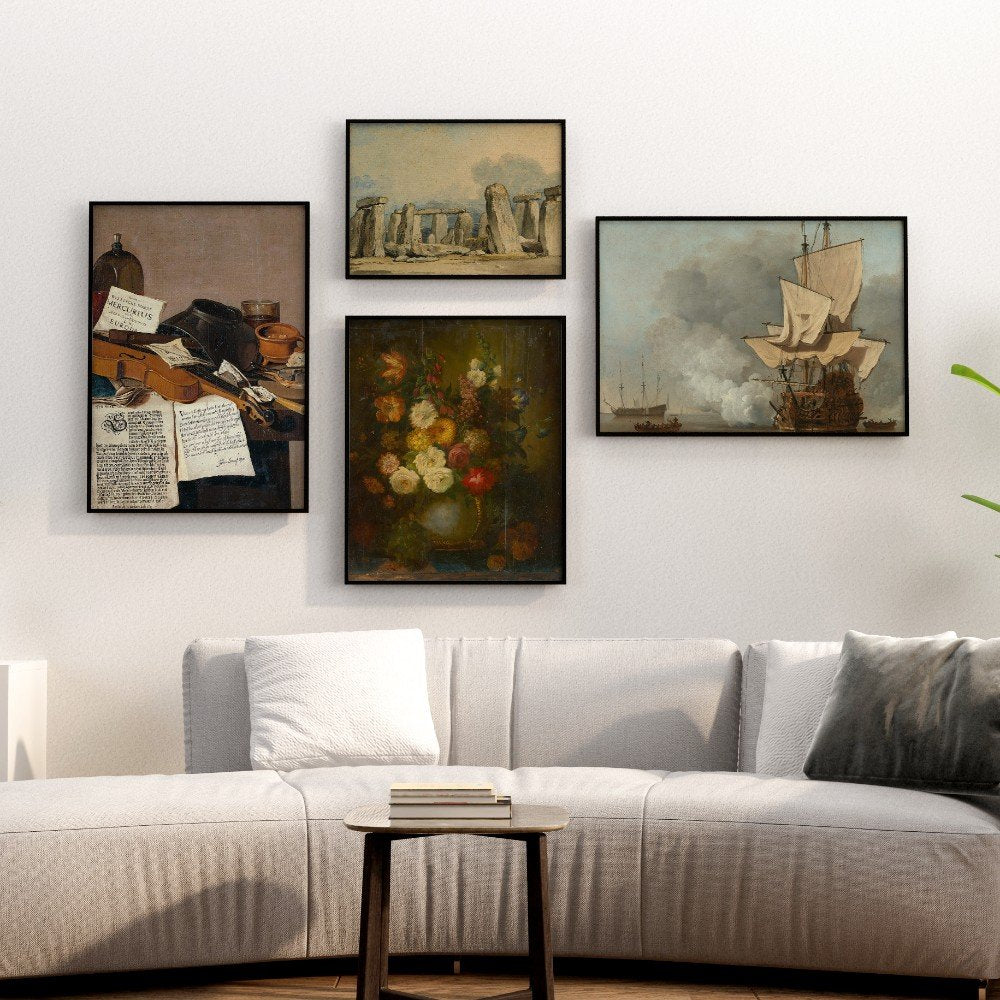 For the antiquarian in you  - Set of 4