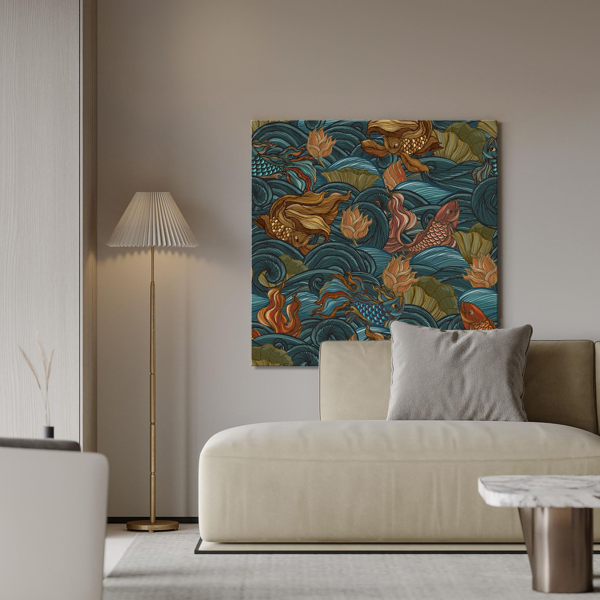 An Aqueous Solution Wall Art