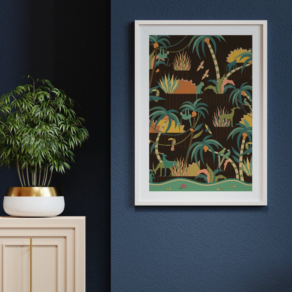 Utopian Jungle - Night view