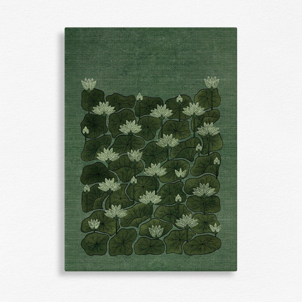 Echoes of Serenity: Lotus and Leaf