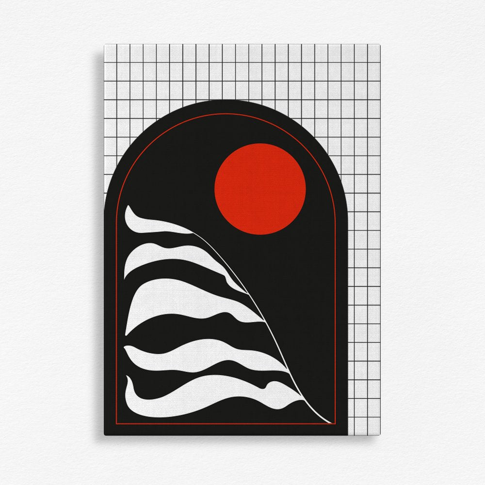 Black & Red - Set of 4