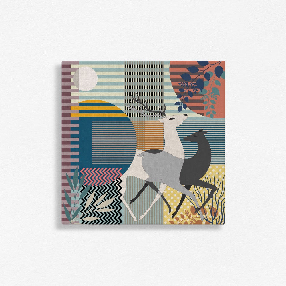 Deer in Colour World