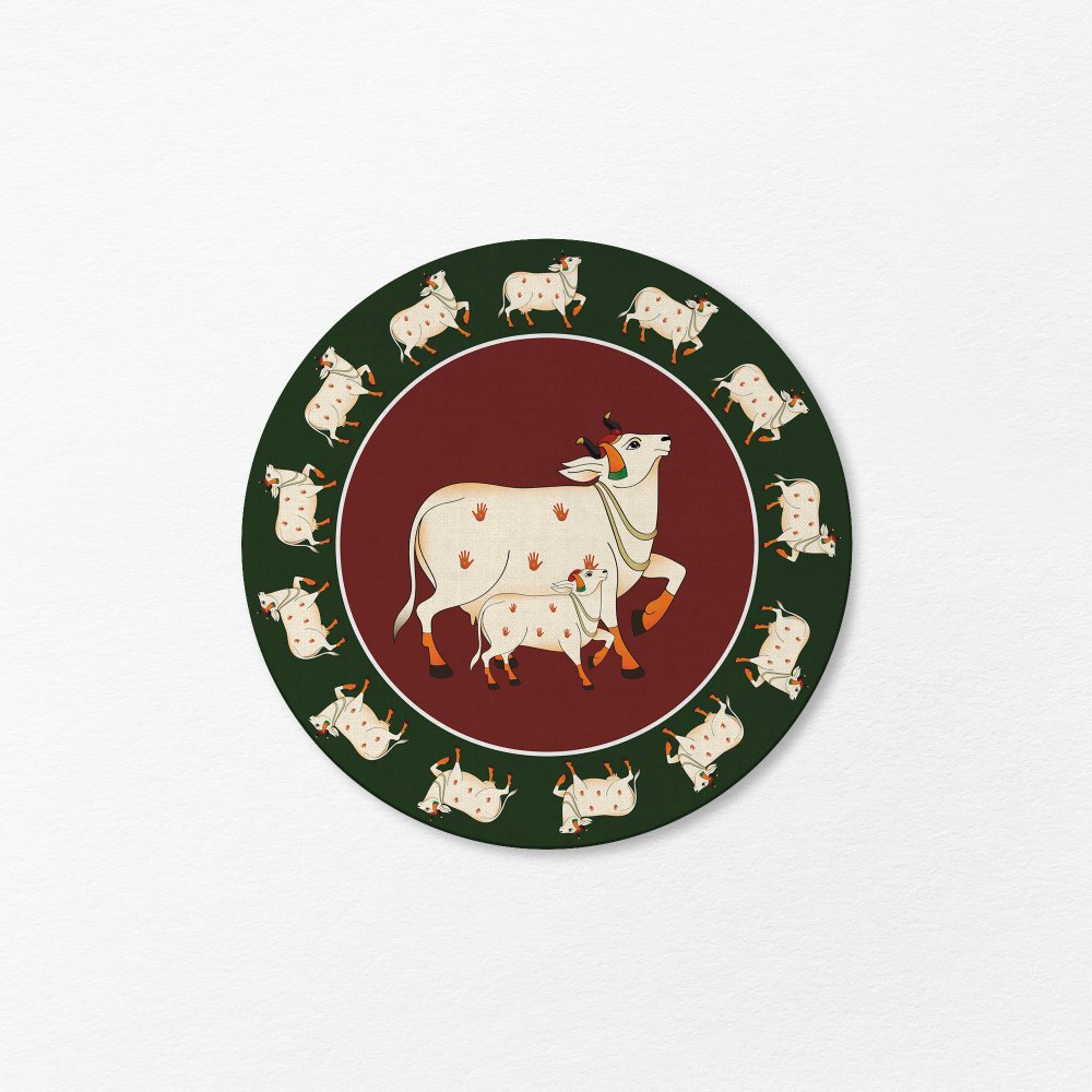 Pichwai - Group of Cows