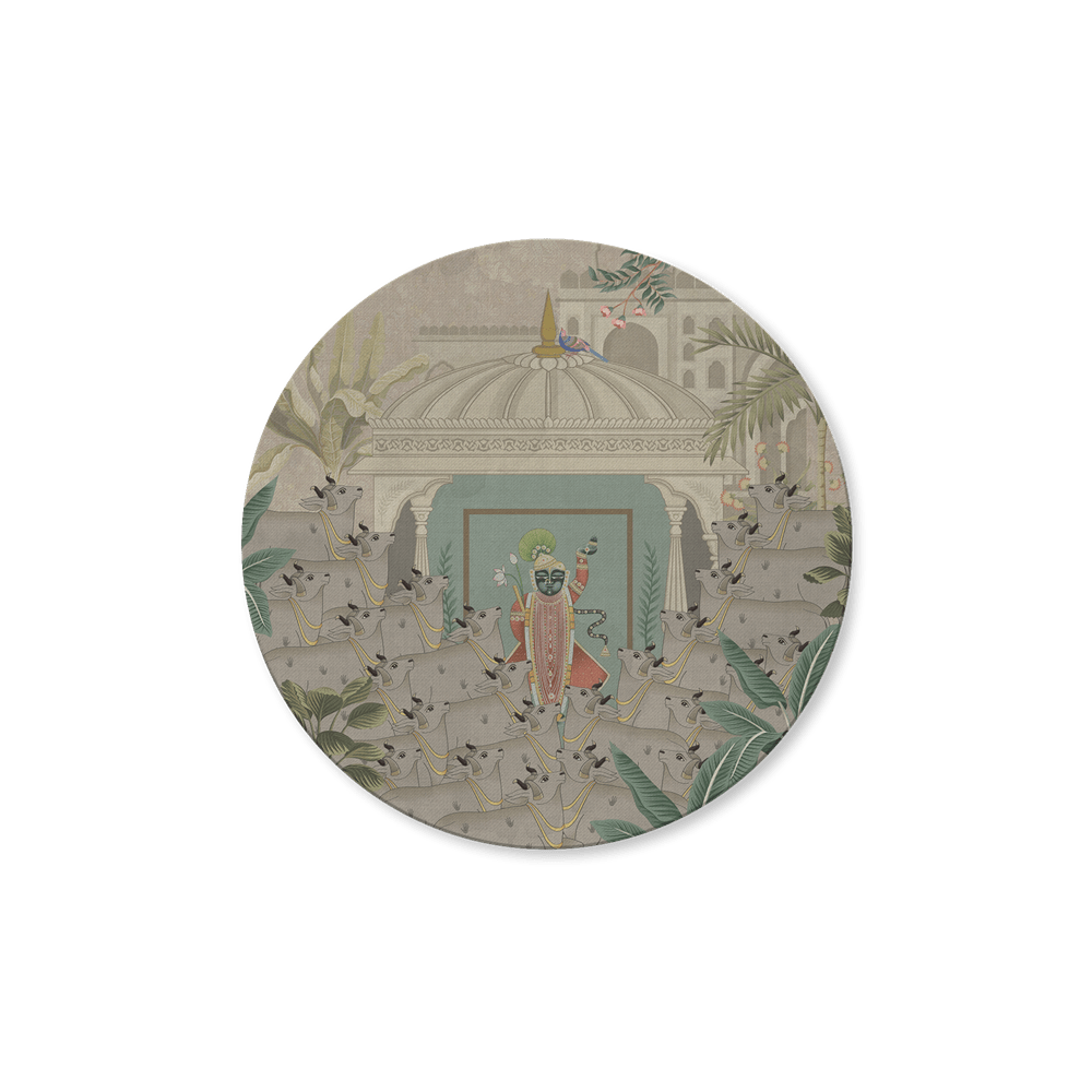 Pichwai - Vintage Round