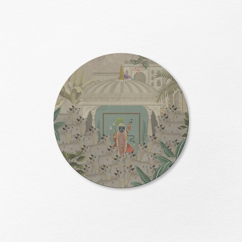 Pichwai - Vintage Round