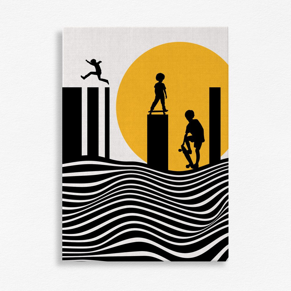 Rolling on the black tower