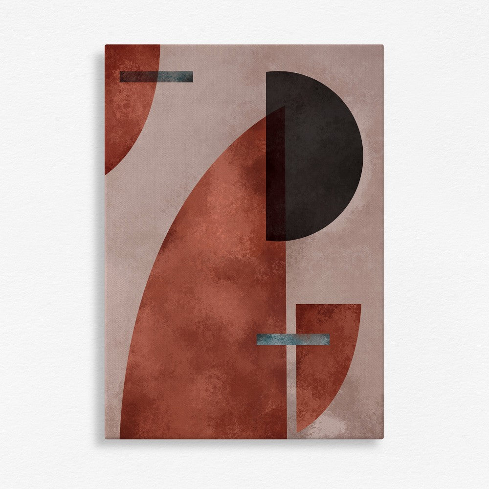 Abstract Geometry - Burnt Tone