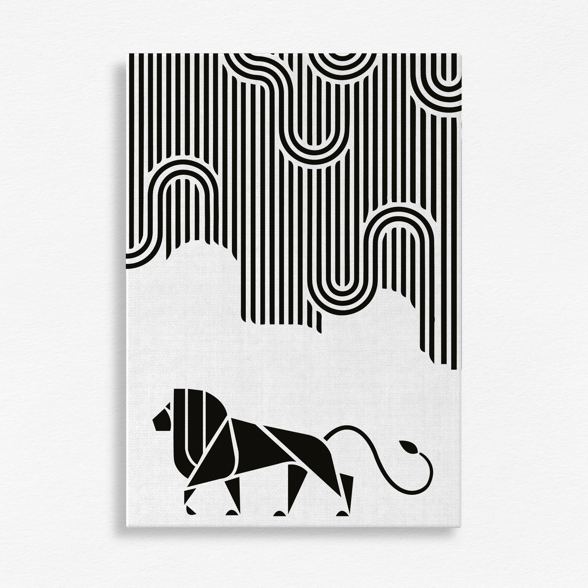 Region of Power – The Majestic Lion Wall Art