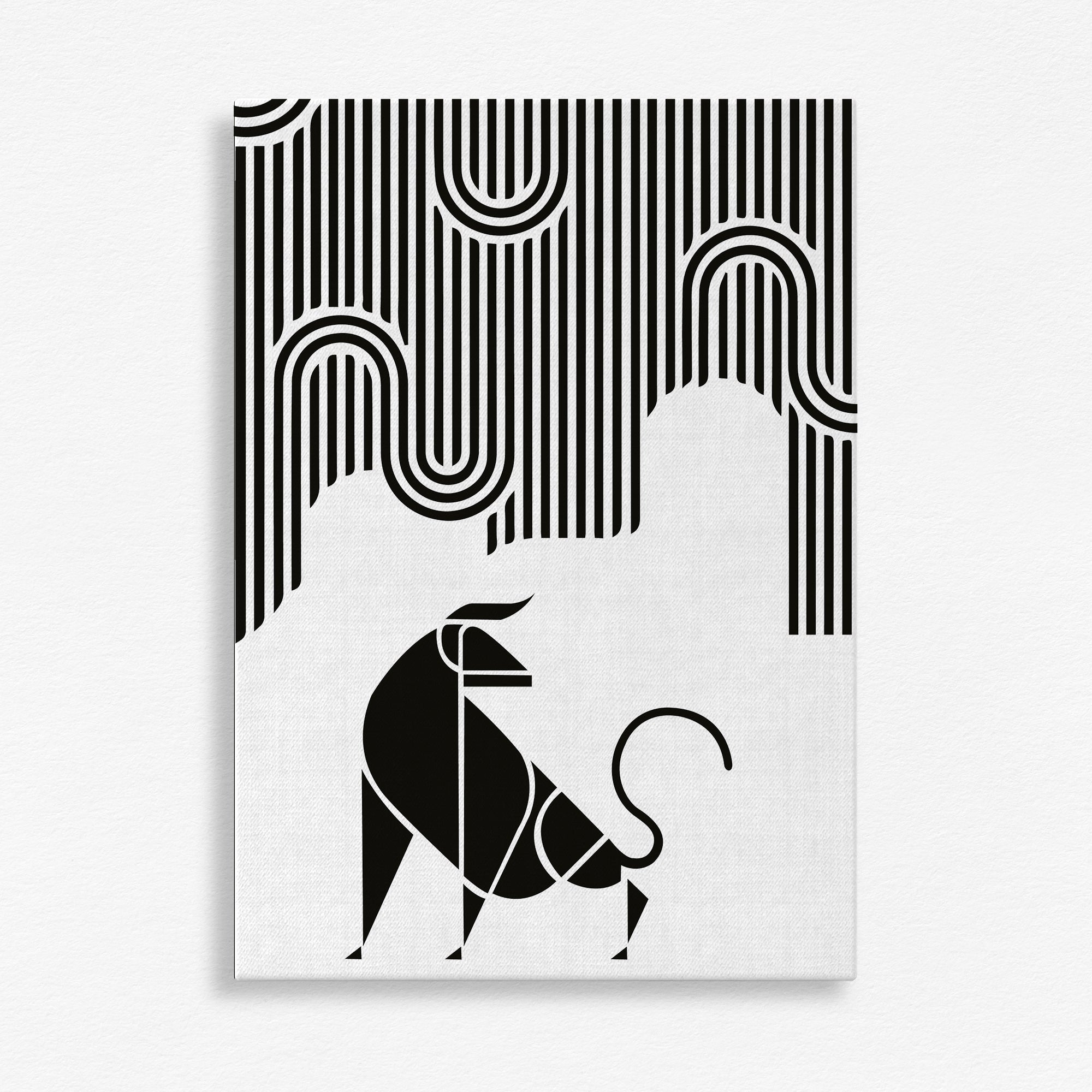 A Region of Activity Bull Wall Art