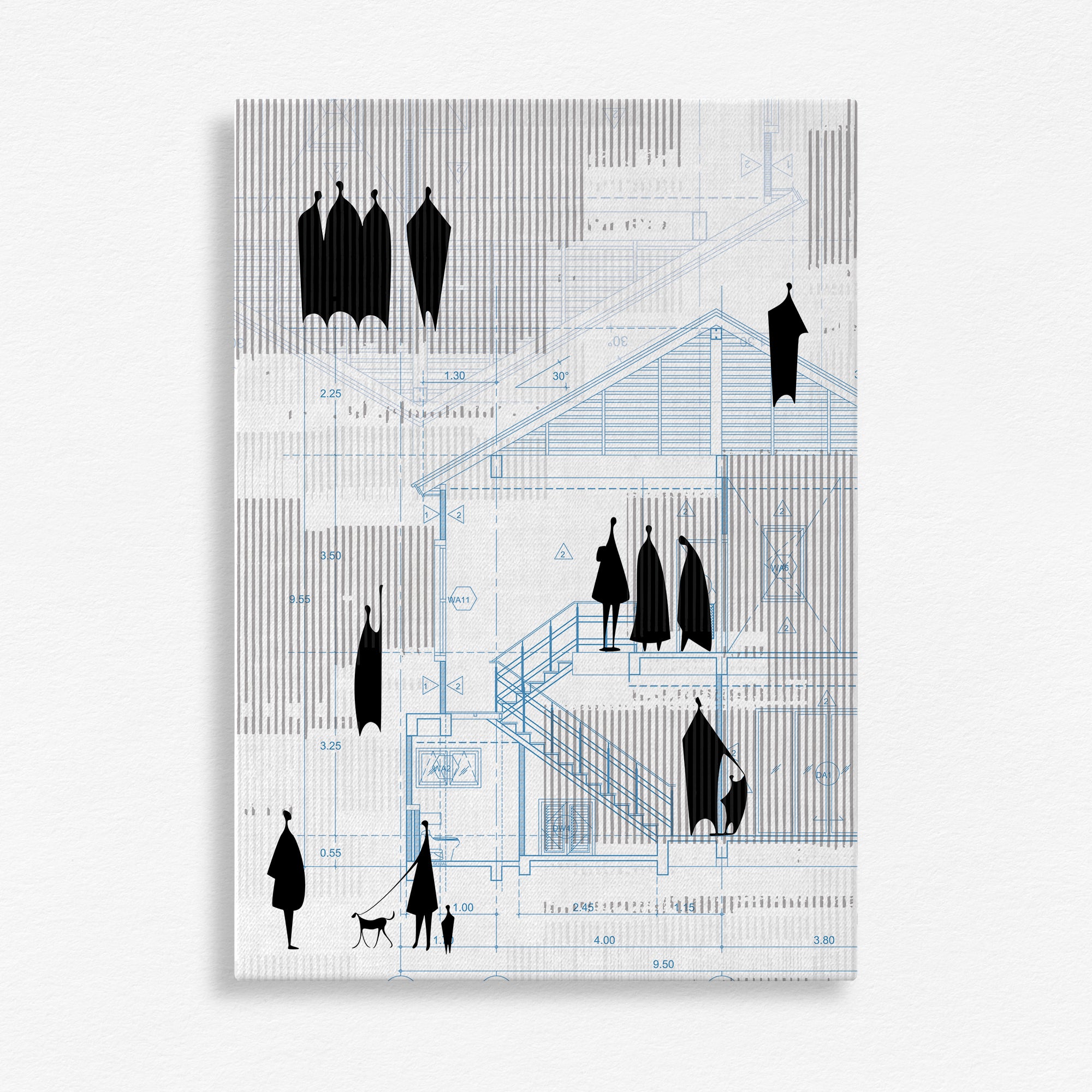 Figures in the Blueprint