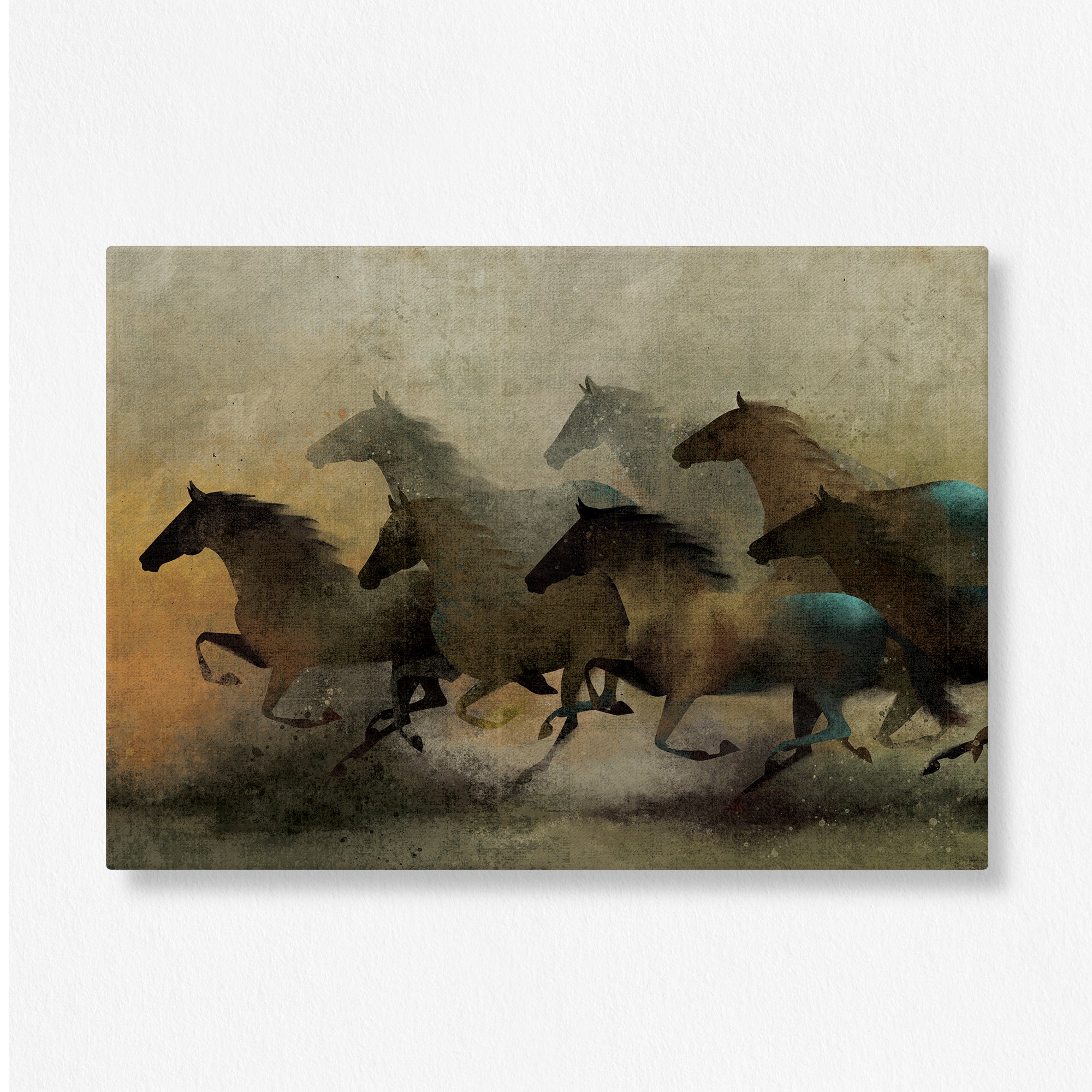 The 7 Horses Wall Art