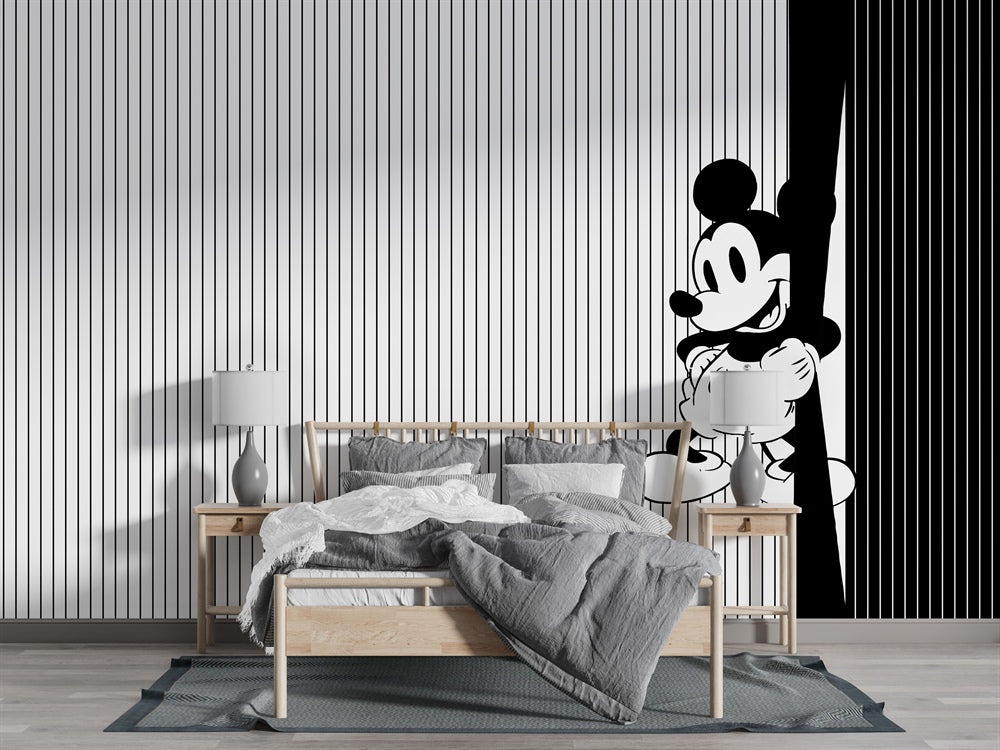 Mickey Mouse kids room wallpaper