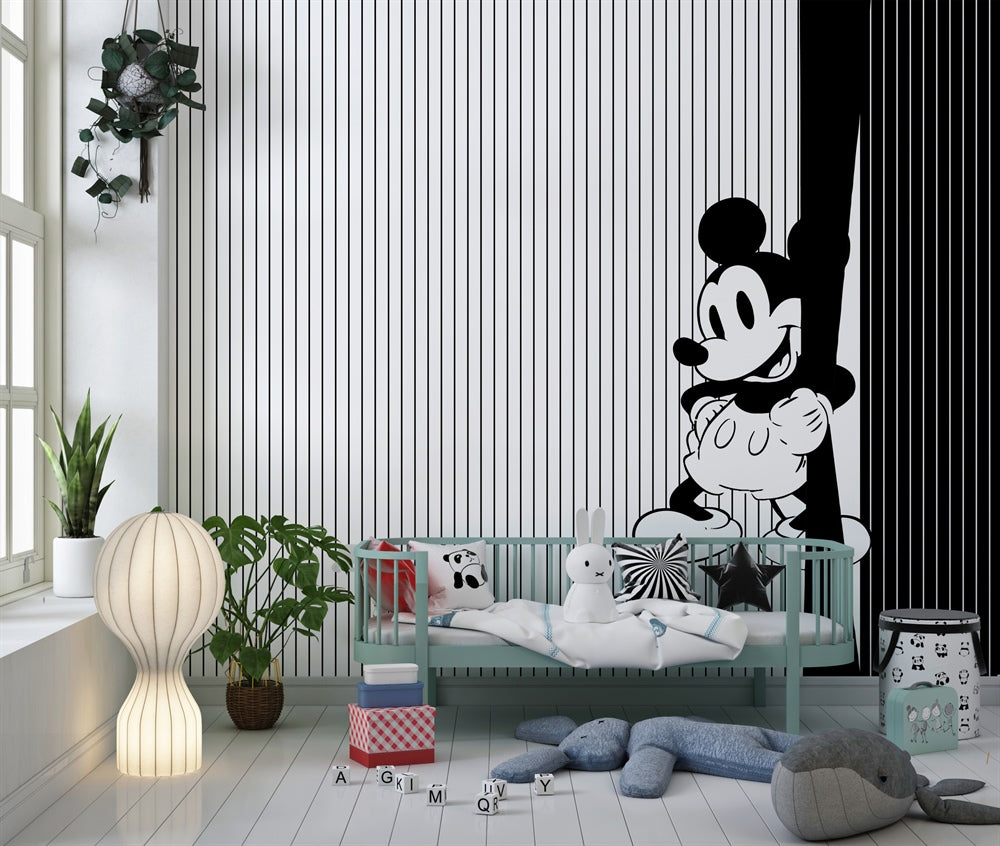 Mickey Mouse kids room wallpaper