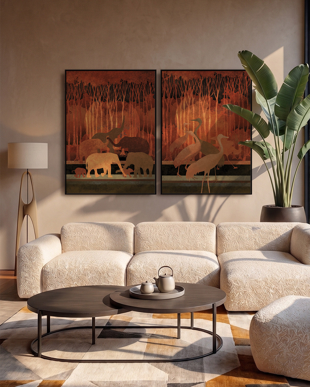 Marching in Twilight - Set of 2