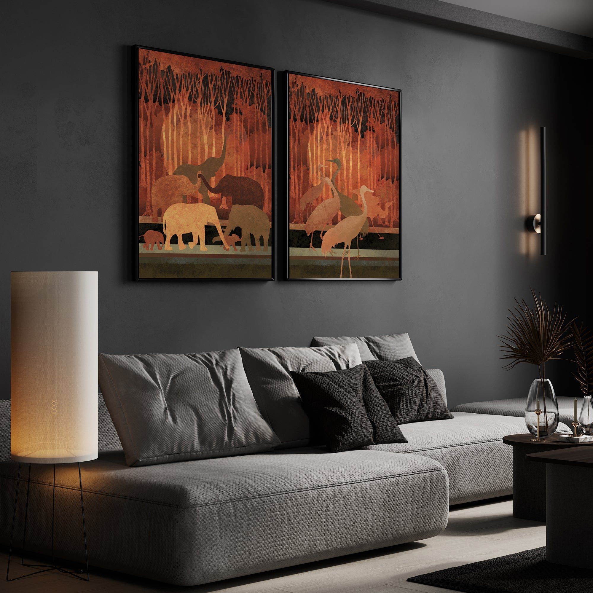 Marching in Twilight - Set of 2