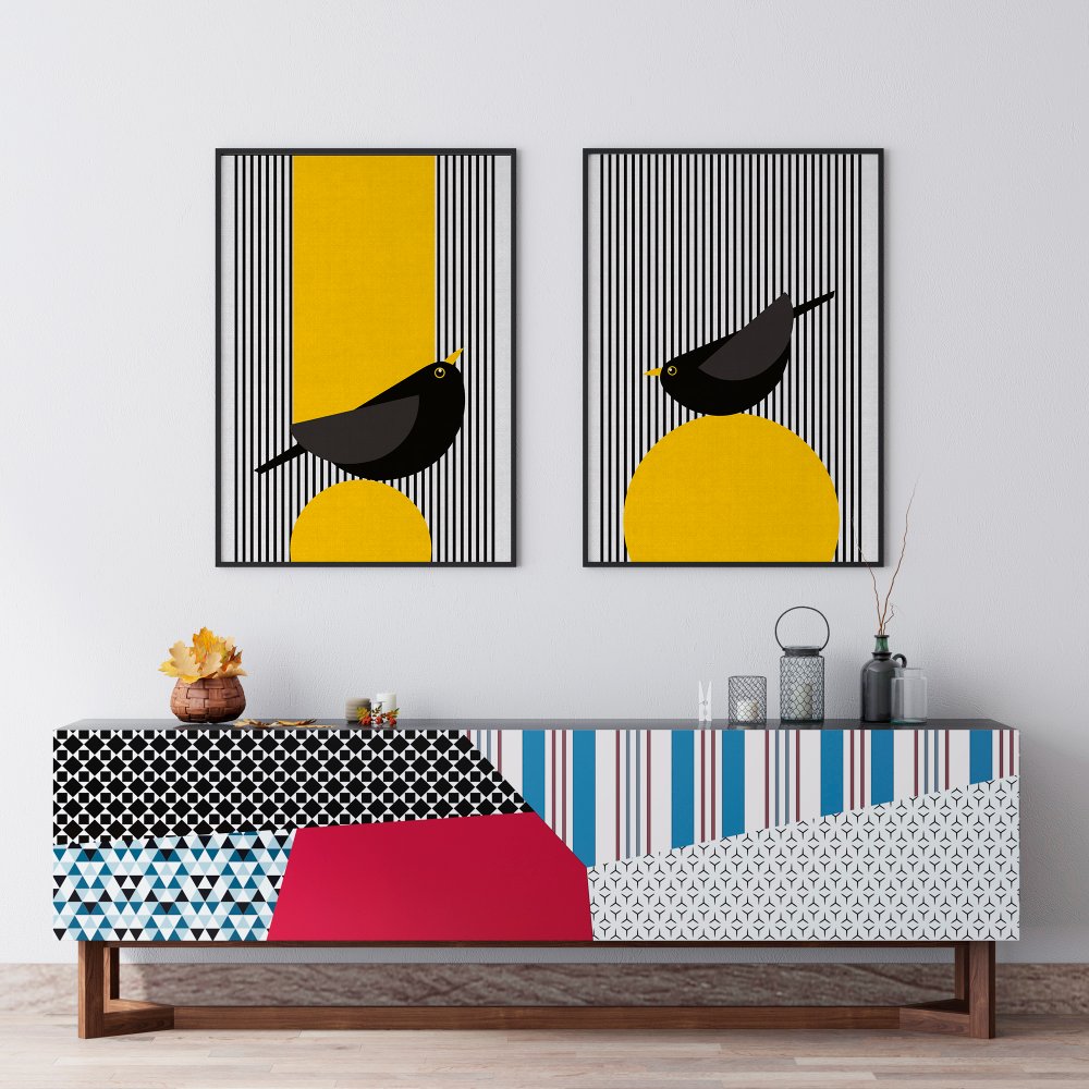 Summer Avian - Set of 2