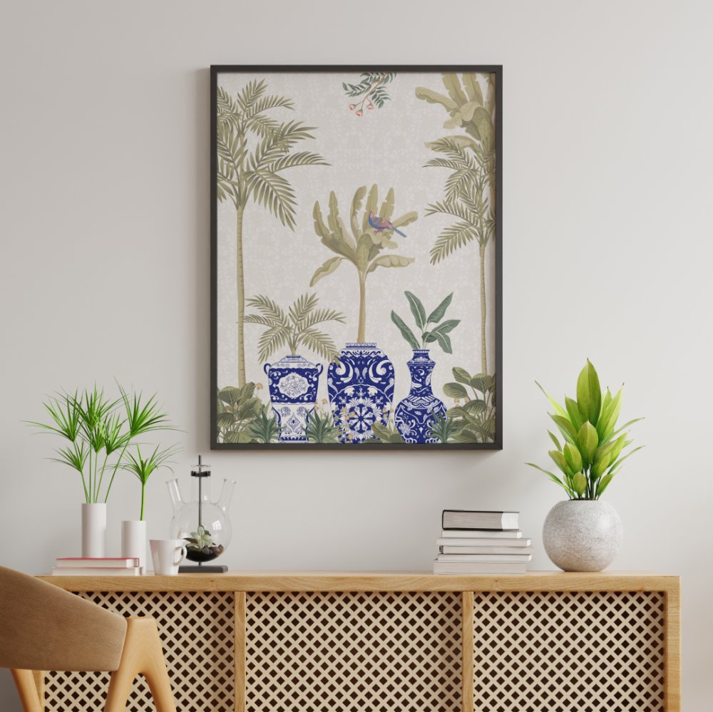 Tropical with indigo touch 2