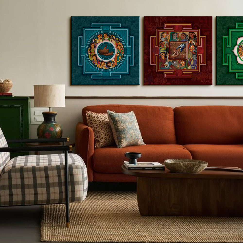 Mystic Mandala - Set of 3