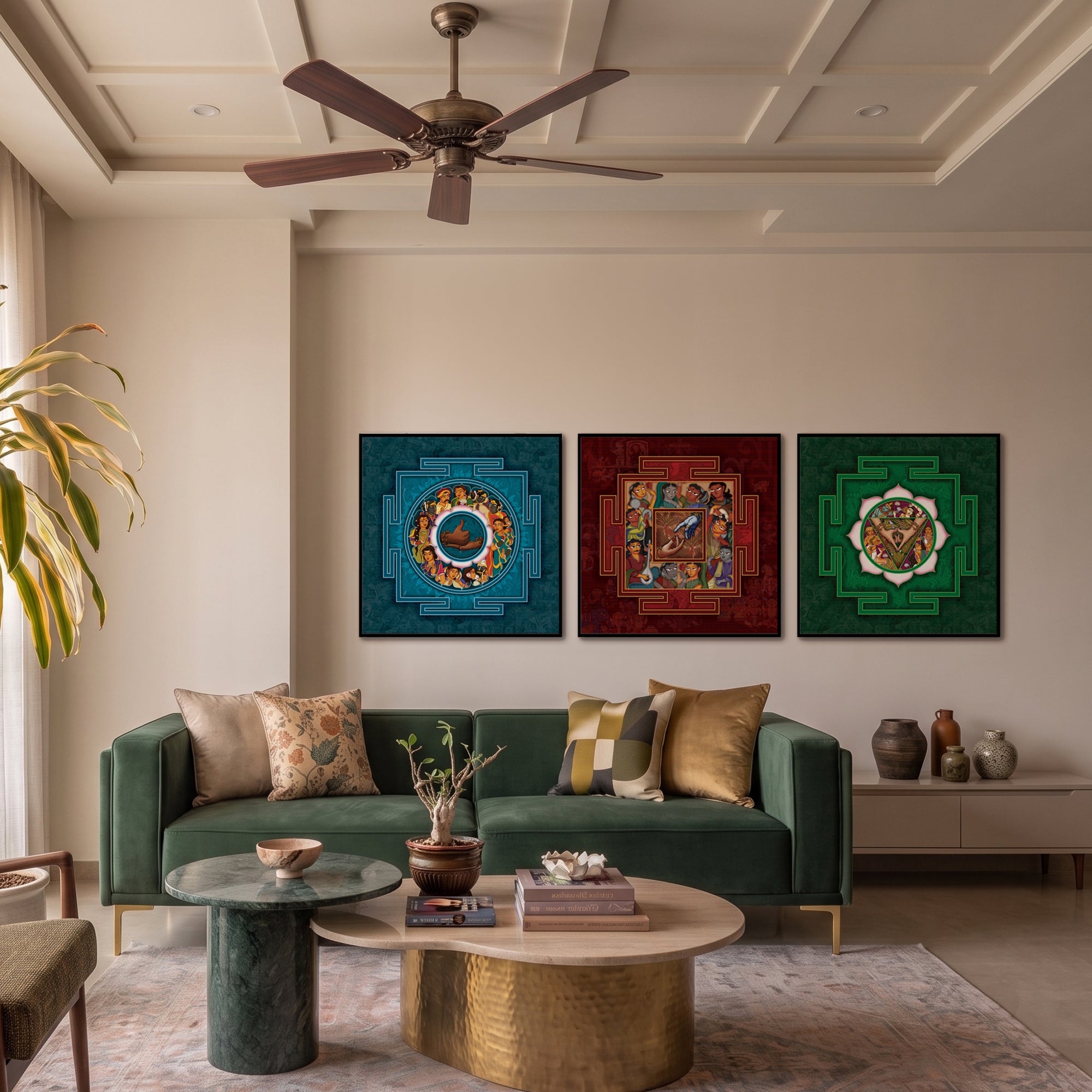 Mystic Mandala - Set of 3