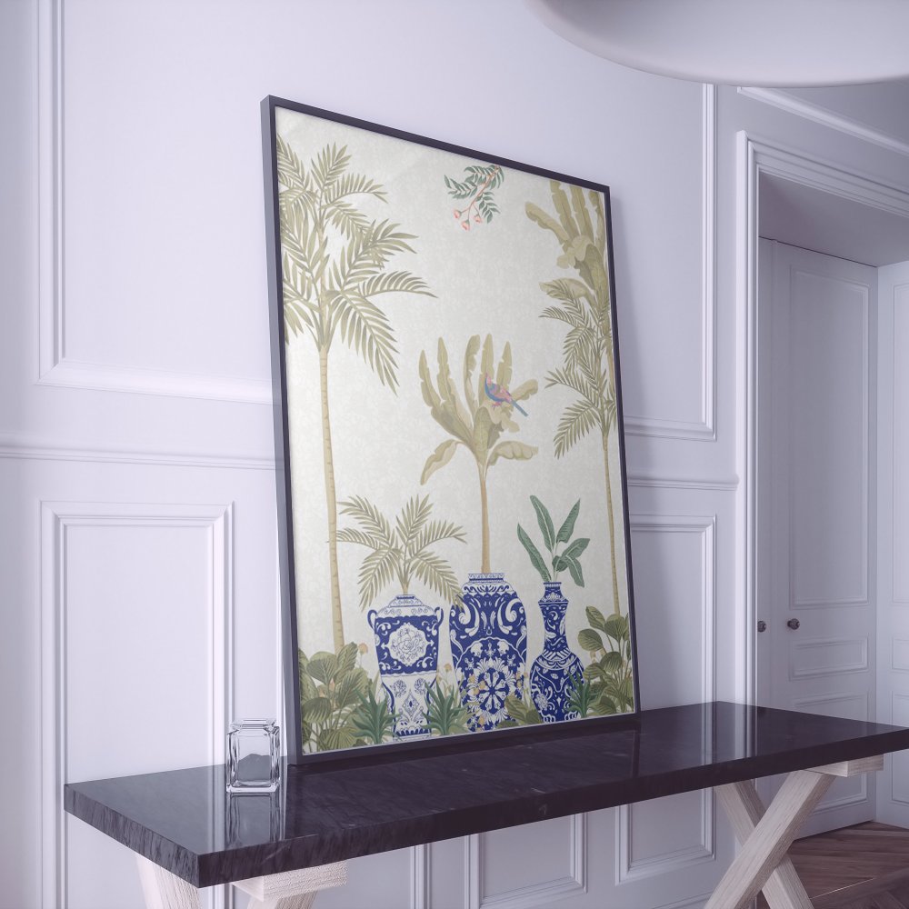 Tropical with indigo touch 2