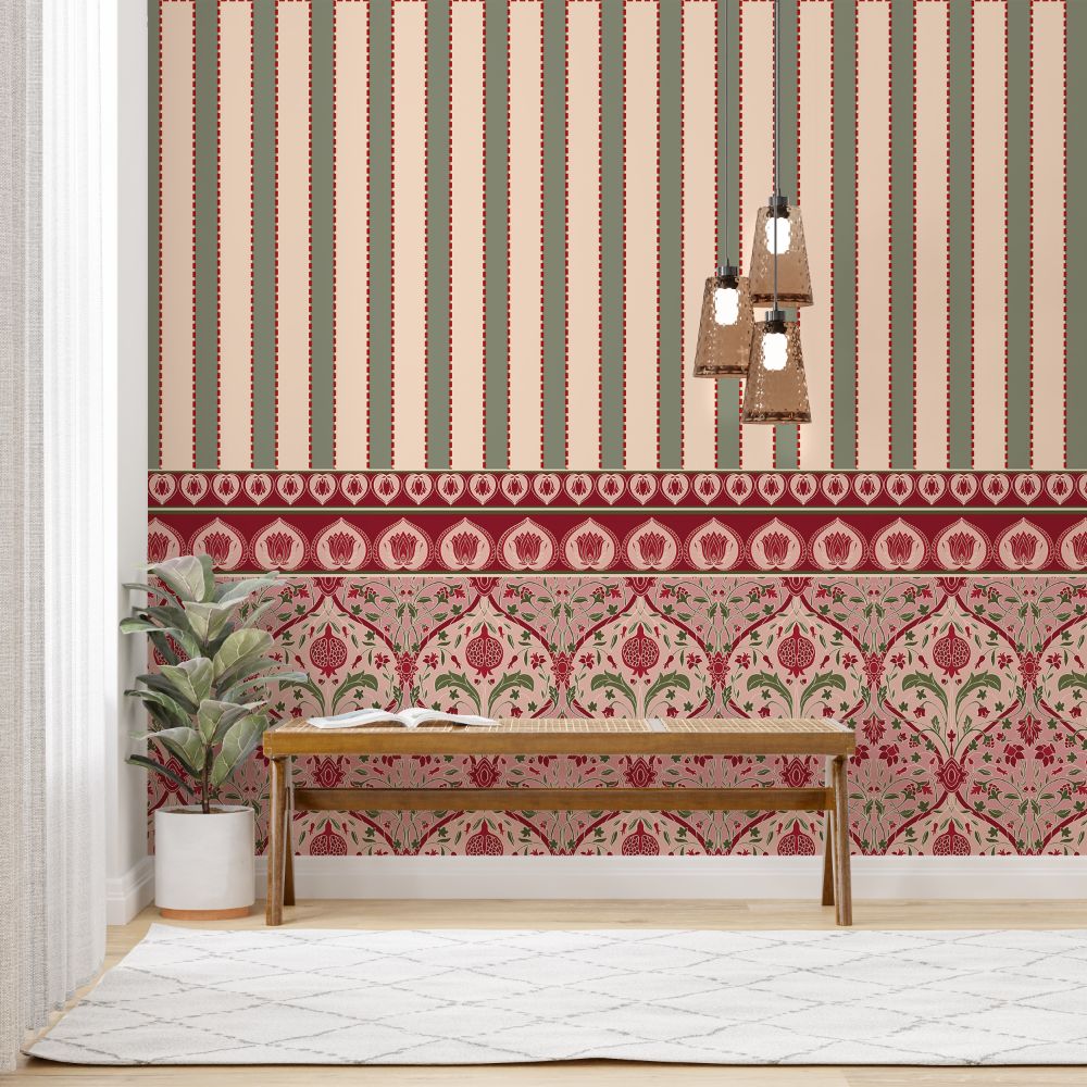 Pomegranate Farmland beautiful bedroom wallpaper