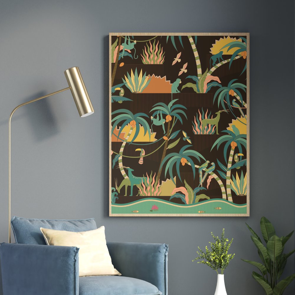 Utopian Jungle - Night view