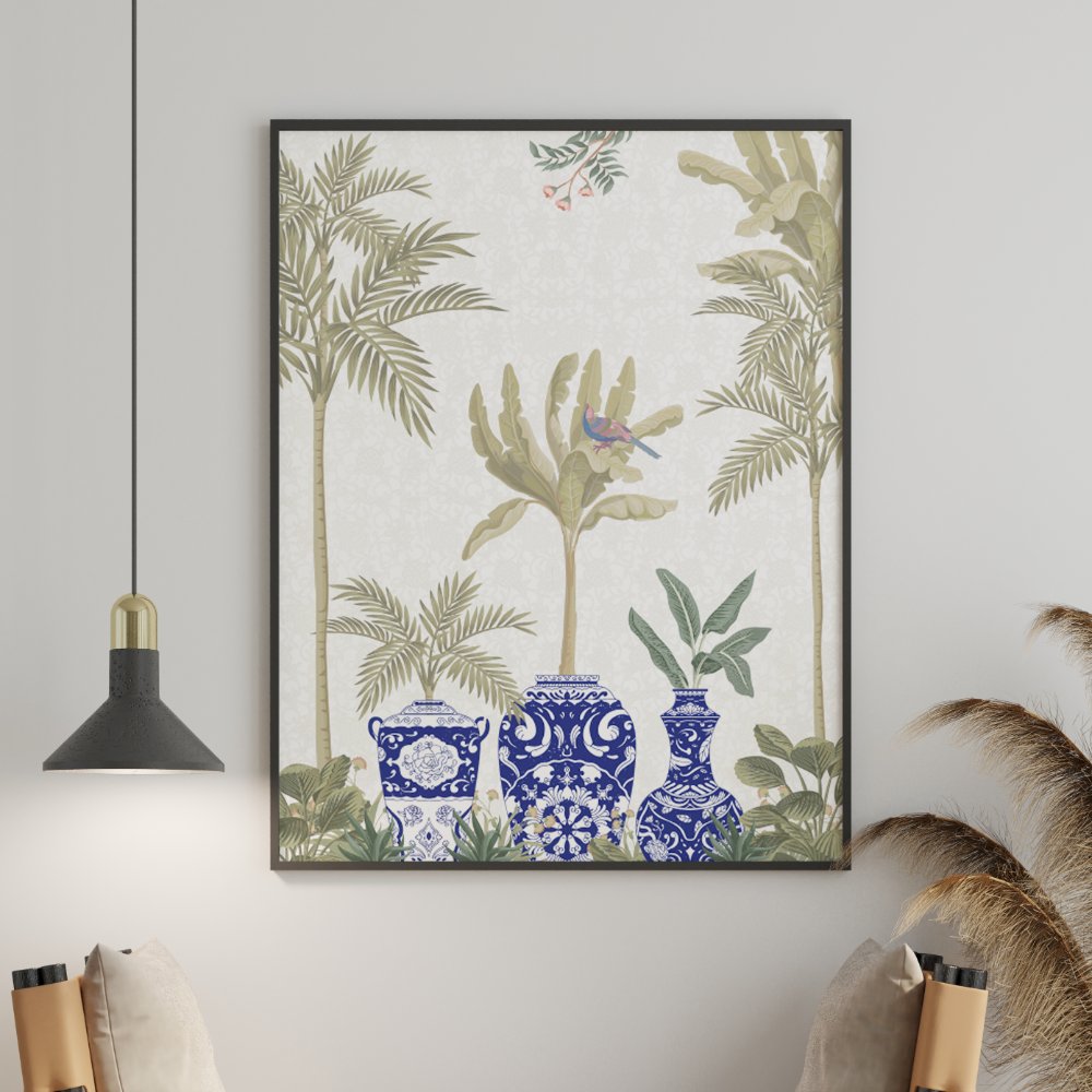 Tropical with indigo touch 2