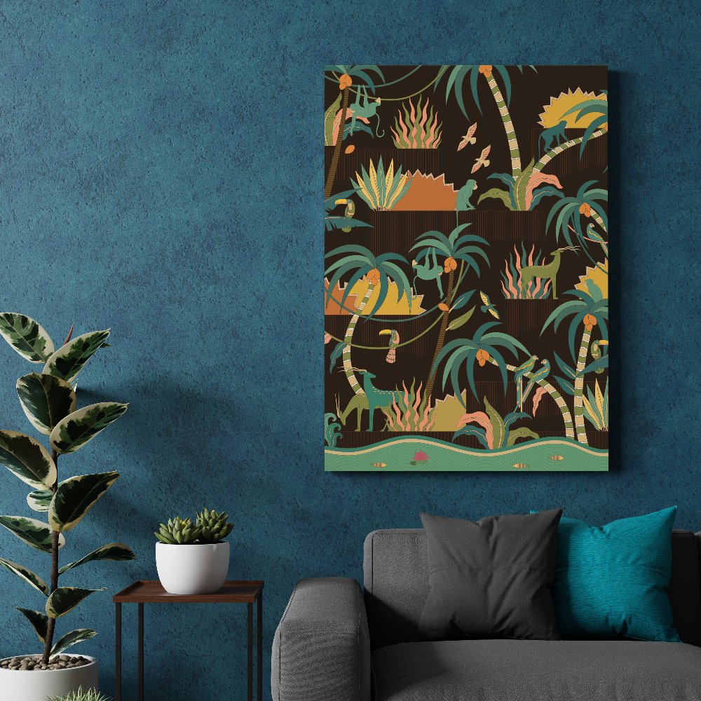 Utopian Jungle - Night view