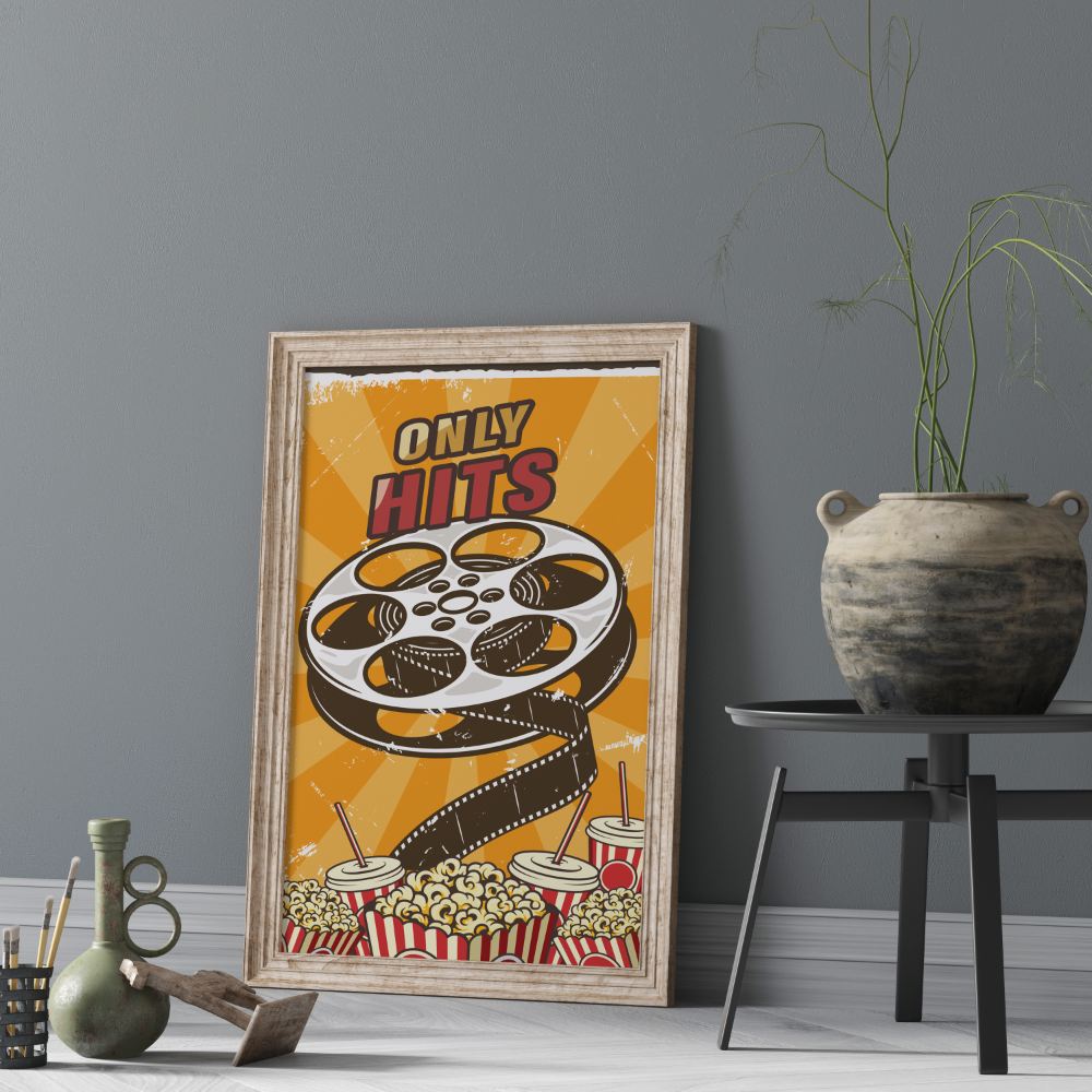 Retro Poster - Only Hits