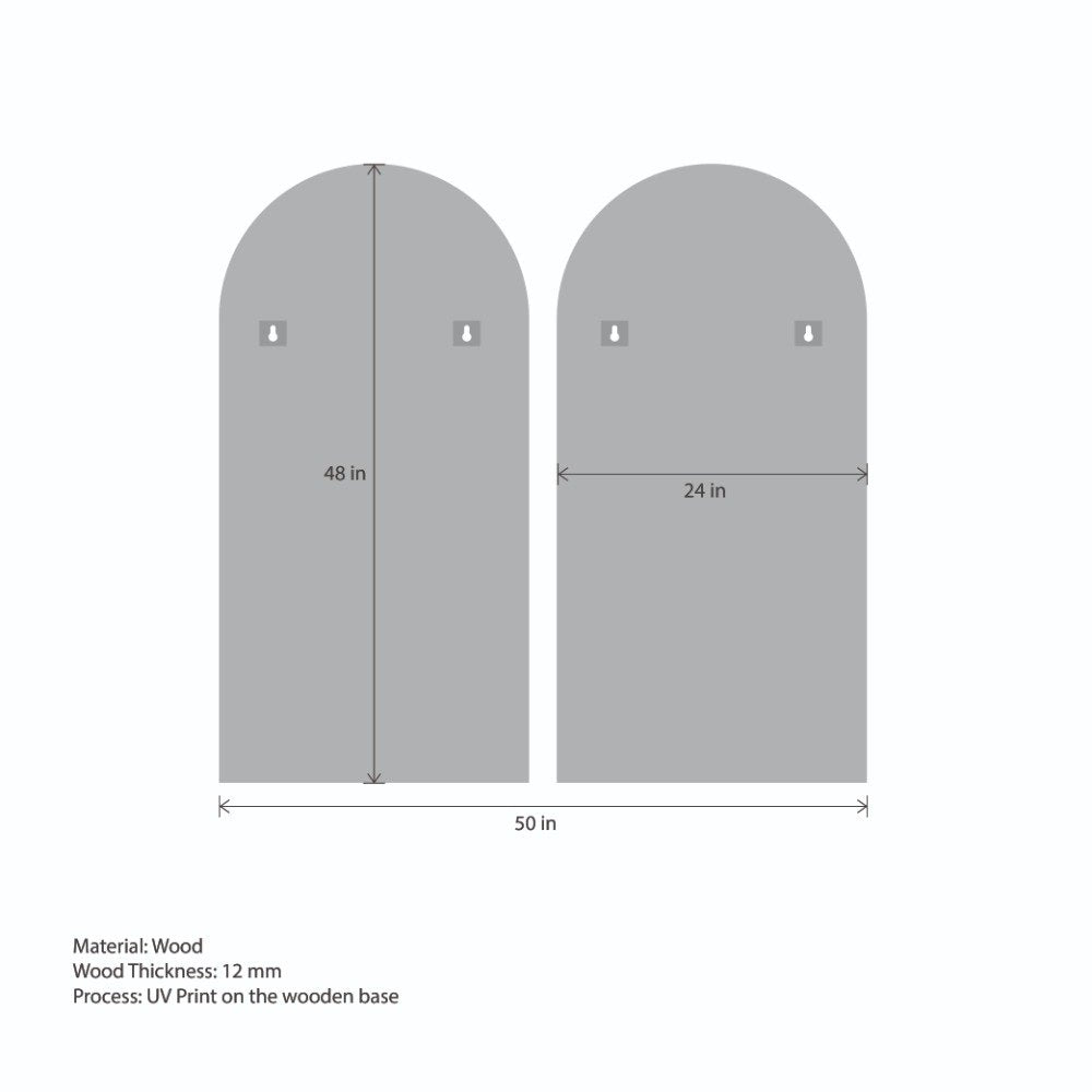 When the Sky is Red - Set of 2