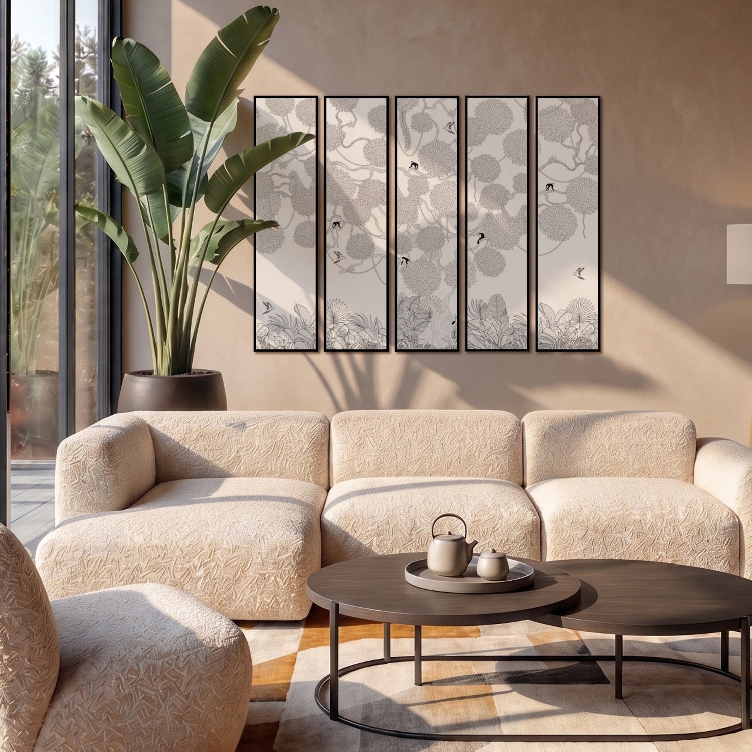 Silent Forest Panels - Set of 5
