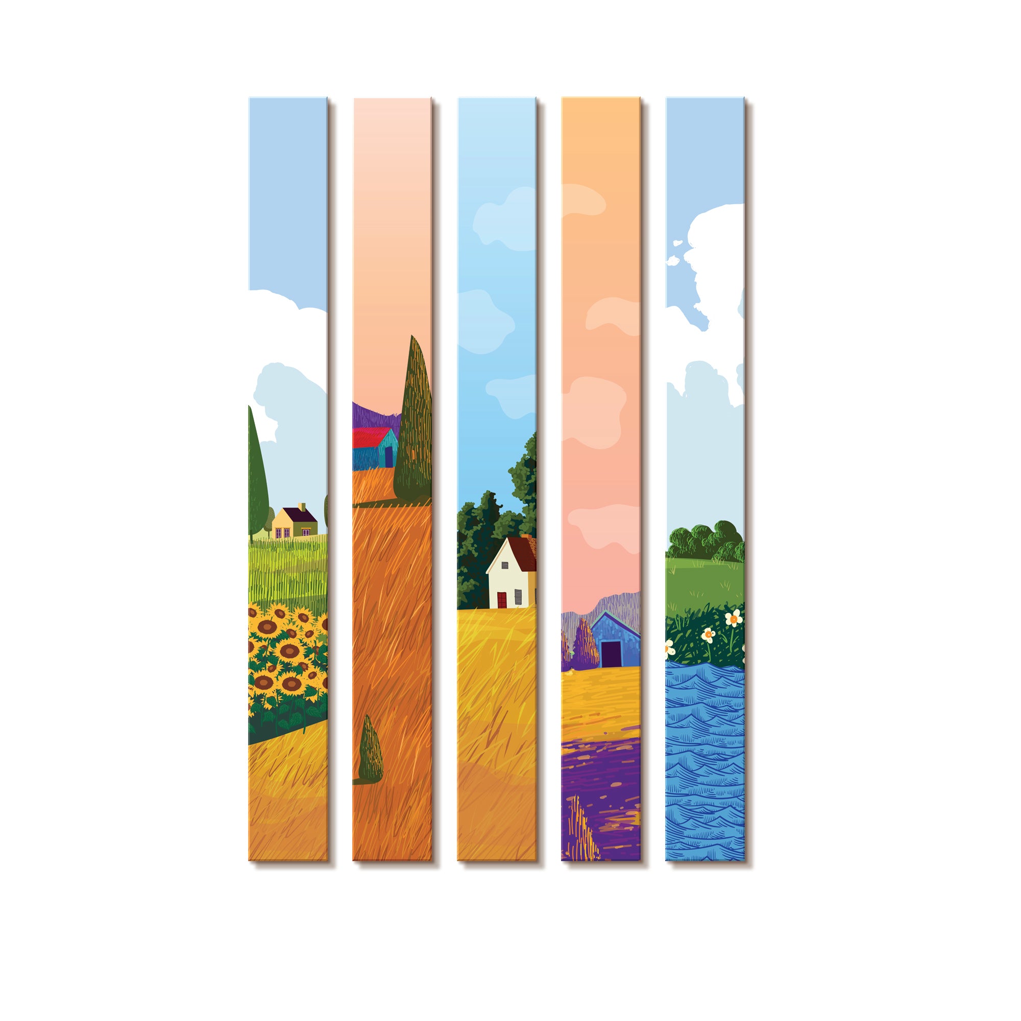 Sunshine Valley - Set of 5
