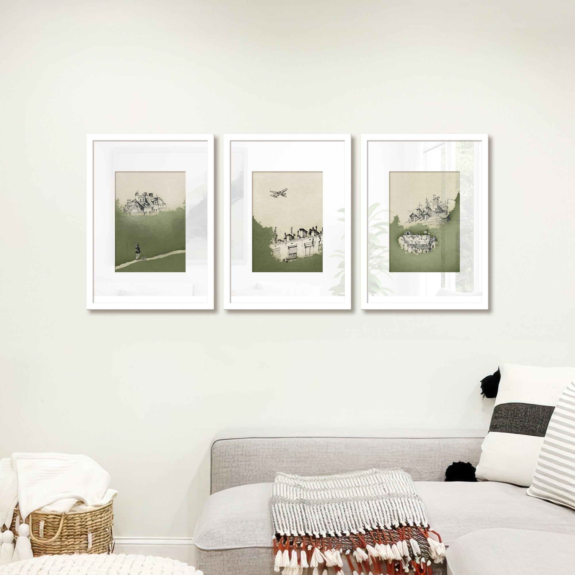 Teal Monochrome Edition - set of 3