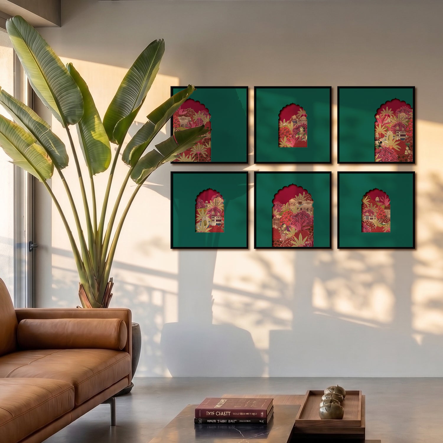 Royal Garden Windows - set of 6