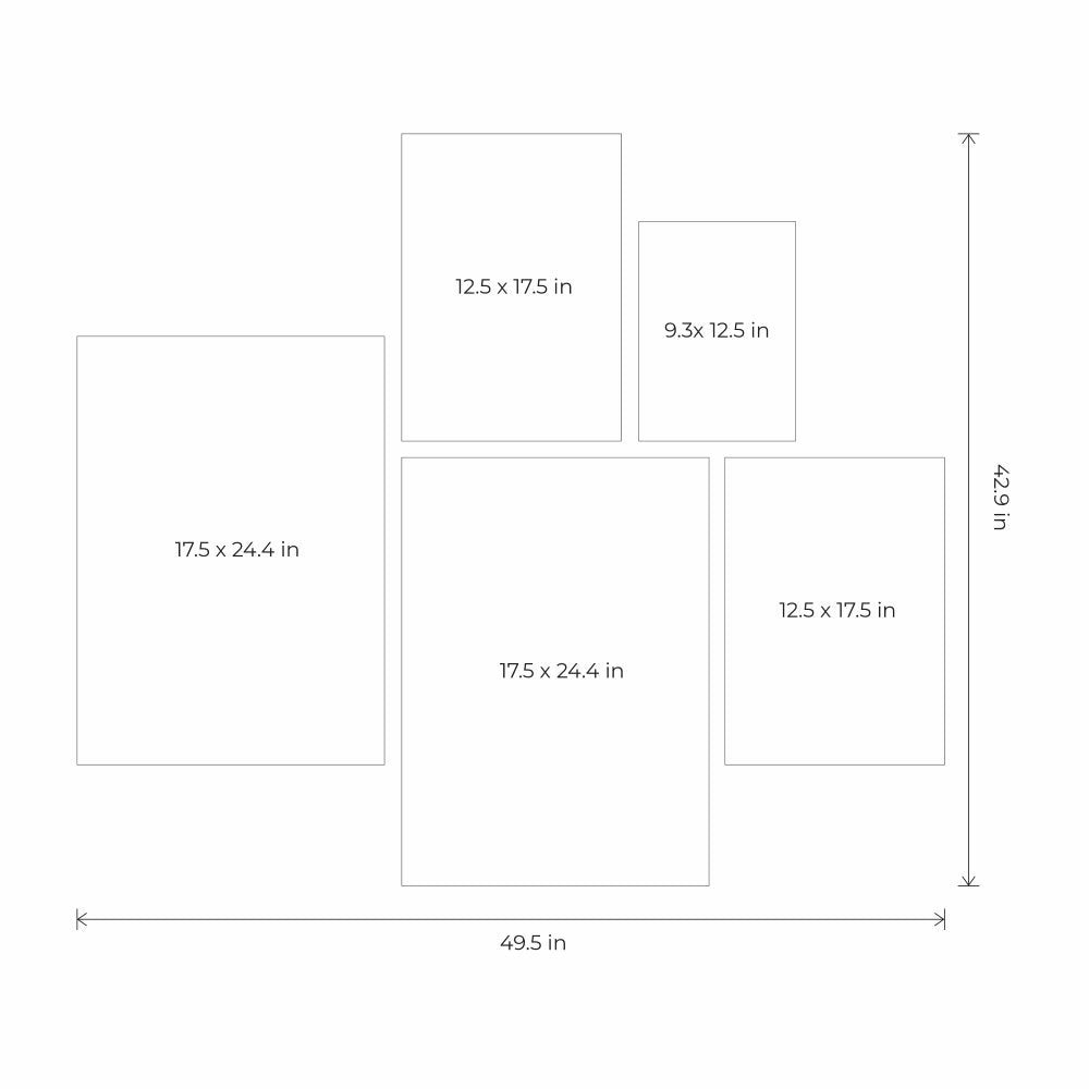 Fluid Rhythms - set of 5