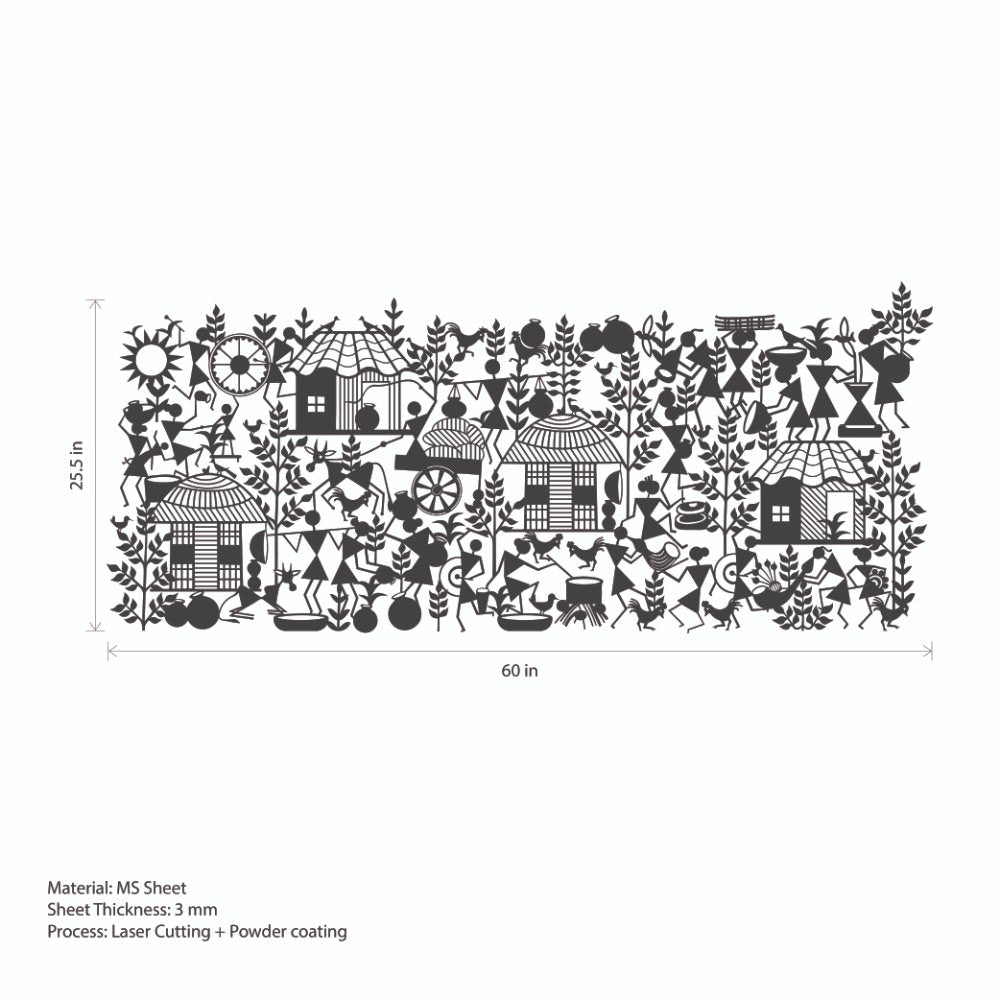 Celebration thru Warli Folk Art