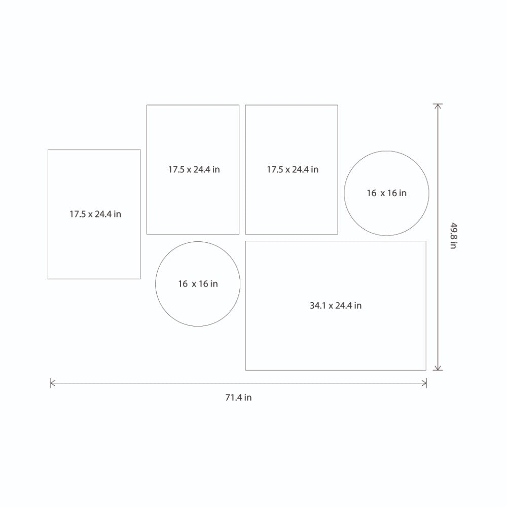 The Touch of Orange - Set of 6