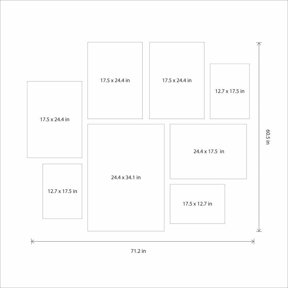 From the landscape view -set of 8