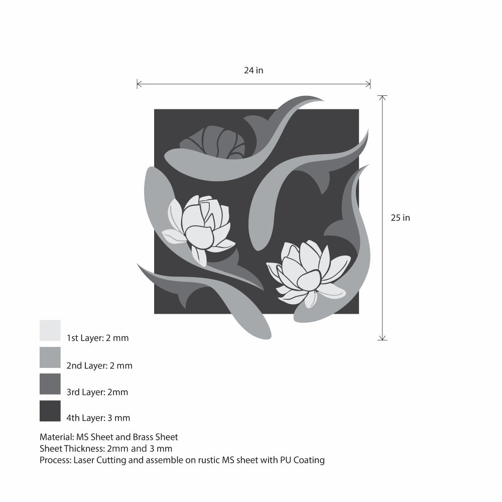 Beauty in Sea - Square