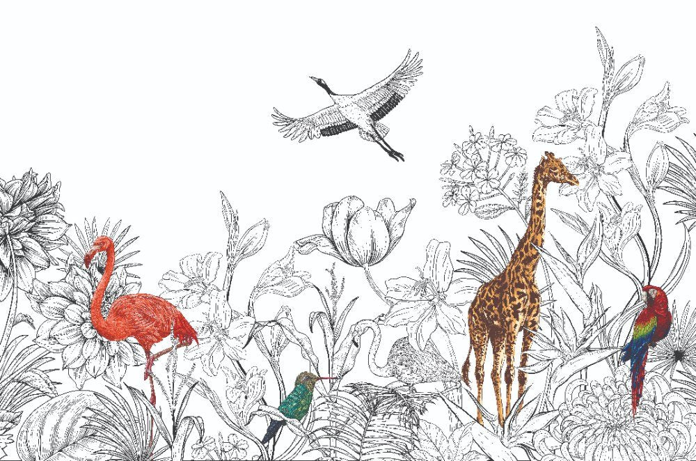 Abstract Journeys- Kids Room Wallpaper