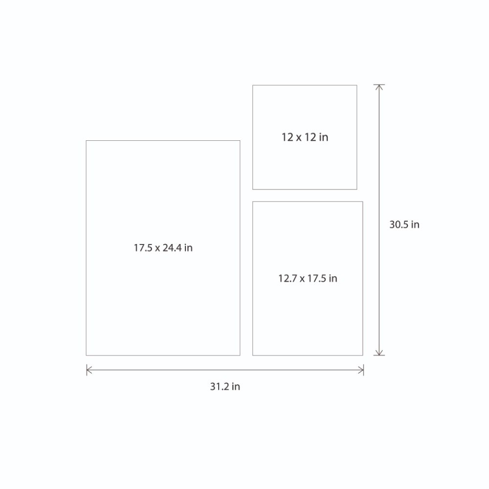 Yellow Land - Set of 3