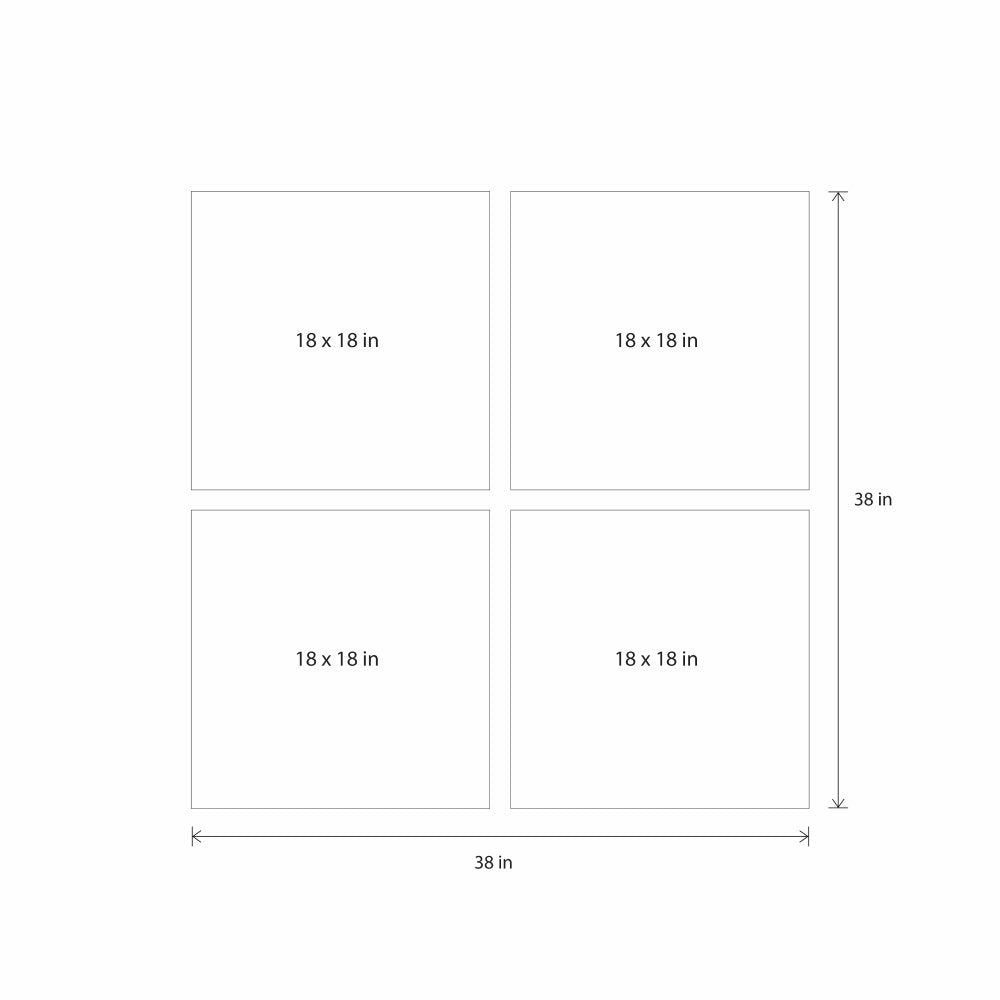 Symetric Flow - Set of 4